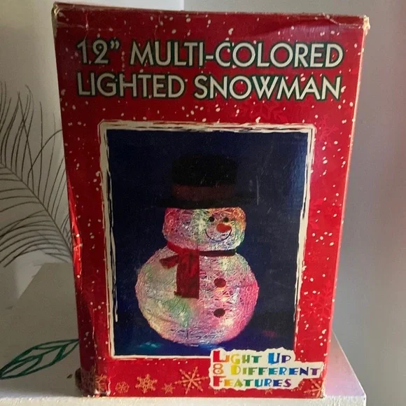 Lighted Snowman - Picture 10 of 10